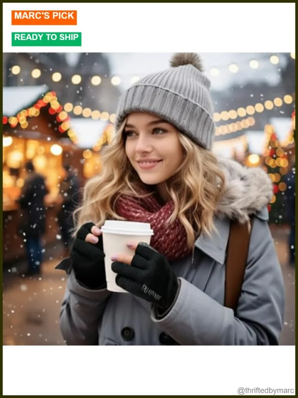 Merino Wool Fingerless Gloves 3-Cut for Cold Weather Outdoor Activities